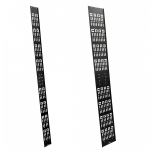 Вертикальный перфорированный лоток для шкафов LAN-DC и TWT-CBB, черный